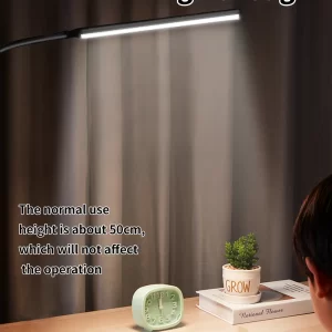 B Desk Lamp LED USB Power  Swing Arm Lamp Flexible Gooseneck Clamp Dimmable Architect Lamp 3 Color Modes Desk Light - Image 4