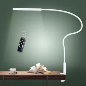 B Desk Lamp LED USB Power  Swing Arm Lamp Flexible Gooseneck Clamp Dimmable Architect Lamp 3 Color Modes Desk Light - Image 7