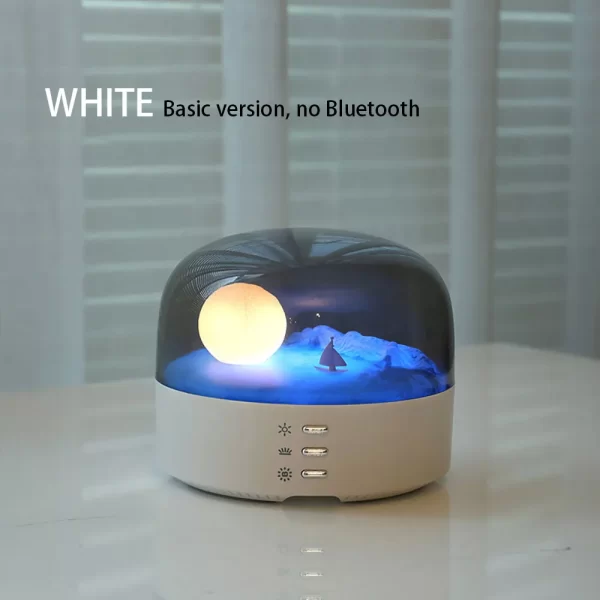 Creative Night Light Stepless Dimming Atmosphere Light Bedside Eye Protection Lamp Moon Romantic Gift Room Decoration Ornaments