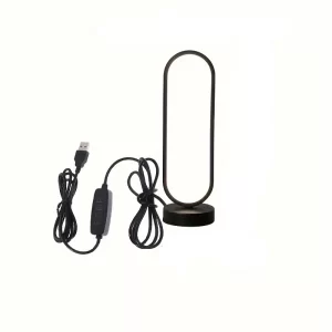 Lamp bedroom Ring Lamp Living Room Three-color Dimming Bedside Lamp LED Night Light - Image 5