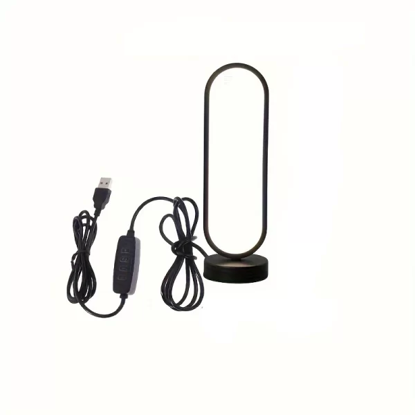 Lamp bedroom Ring Lamp Living Room Three-color Dimming Bedside Lamp LED Night Light