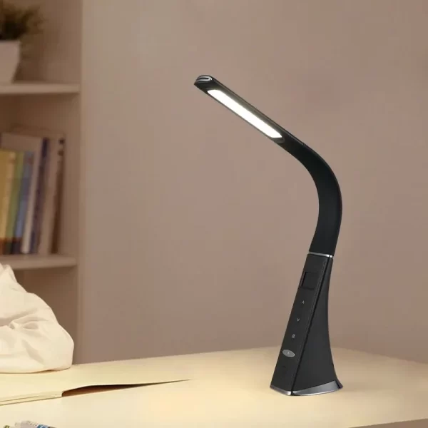 Leather LED Table Lamp Eye Protection Desk Dormitory Study Bedroom Bedside Creative Reading Lamp
