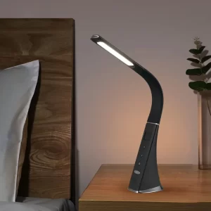 Leather LED Table Lamp Eye Protection Desk Dormitory Study Bedroom Bedside Creative Reading Lamp - Image 4