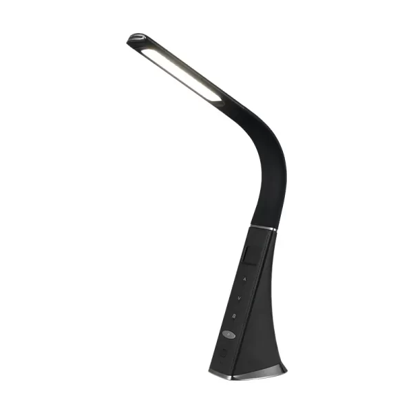 Leather LED Table Lamp Eye Protection Desk Dormitory Study Bedroom Bedside Creative Reading Lamp